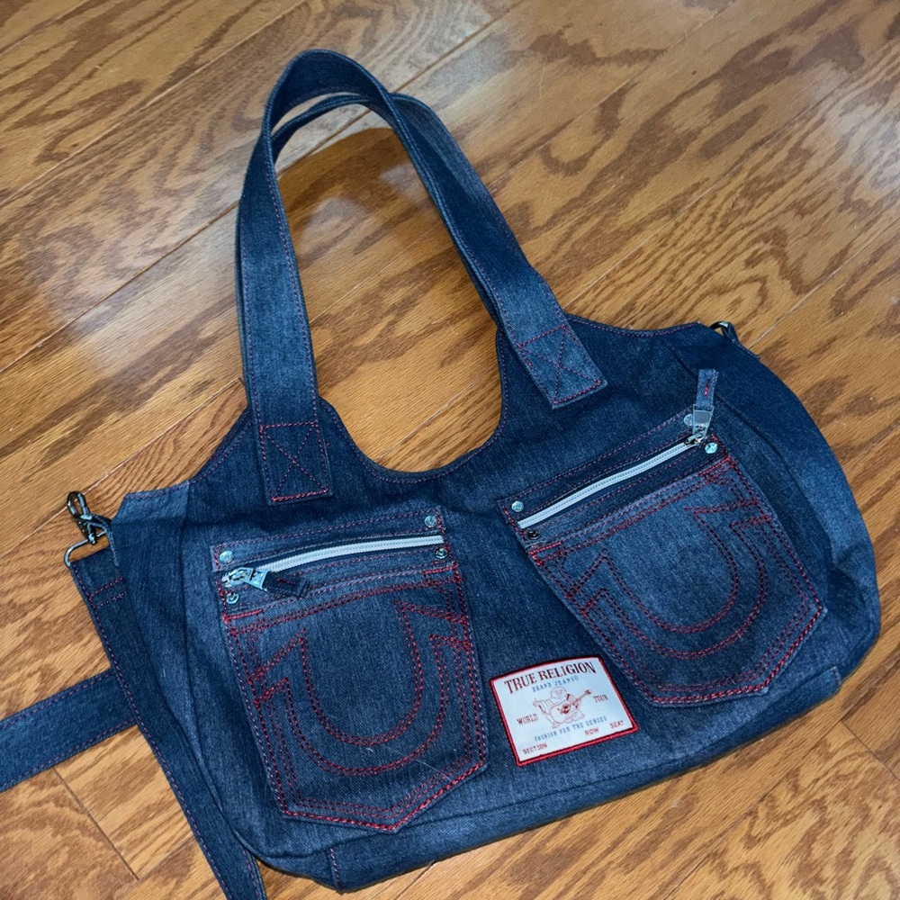 True Religion Denim Tote Bag - Denim